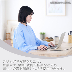 エレコム 有線接続Sサイズマウス“SHELLPHA”チルト機能付き7ボタン ブラック M-SH31UBSKBK-イメージ4