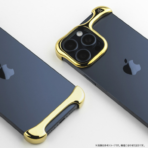 Arc iPhone 16 Pro Max用Arc Pulse アルミ×ミラーゴールド AC27050I16PM-イメージ2