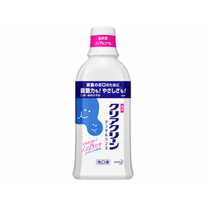 KAO クリアクリーン デンタルリンス ソフトミント 600ml F863924-イメージ1