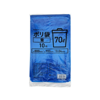 Forestway ゴミ袋 青 70L 10枚 FC880NS-FRW200628