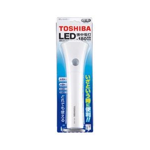 東芝 LED懐中電灯 ホワイト KFL-1234(W) 東芝 LED懐中電灯 ホワイト KFL-1234(W)