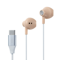 ラディウス Type-C直結 インナーイヤー型イヤホン ピンク HP-NEL12CP