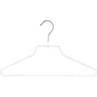 シンコハンガー モノクローゼット ネックシャツハンガー ノンスリップ 5本組 ホワイト FC727MX