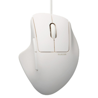 エレコム 有線接続Sサイズマウス“SHELLPHA”チルト機能付き7ボタン ホワイト M-SH31UBSKWH