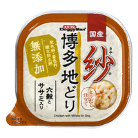 ドギーマンハヤシ 紗 博多地どり 六穀とササミ入り 100g ｻﾔﾊｶﾀｼﾞﾄﾞﾘﾛﾂｺｸｻｻﾐ