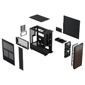 Fractal Design ミドルタワー型PCケース ブラック FDCNOR1C01-イメージ17