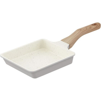 アイリスオーヤマ エッグパン IH・ガス火 パールグレーアイボリー FCE233Y-NTL-EGPG