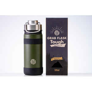 オルゴ ステンレスマグボトル(0．5L) ho-on(ホーン) グラブフラスク タフ テラコッタ GFT-50(TR)-イメージ6