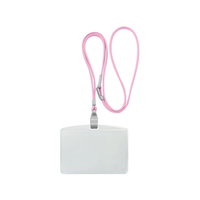 ソニック 吊下げ名札 抗菌タイプ 10個入 ライトピンク FCG290Y-NF-5084-LP