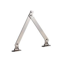 トラスコ中山 TRUSCO　スチール製止付き平棒ステー　全長450mm　右用 TS-51-R