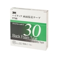 3M ハイタック両面接着テープ 9708 30mmX10m 黒 1巻=1箱 9708 FC701XS-4753747