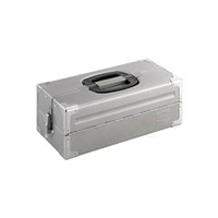 ＴＯＮＥ ツールケース（メタル）　V形2段式　シルバー BX322SSV