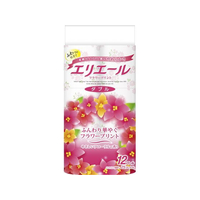 大王製紙 エリエール トイレットティシュー フラワープリントダブル 25m 12ロール FC100RL
