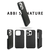 ABBI SIGNATURE iPhone 14/13用VINTAGE イタリアンレザーバックカバー ブラック ABS24052I14BK-イメージ5