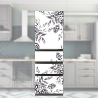 e angle ドレスアップマグネットシート フローラル02 ANG-MG-AQRV43E6DS-6F2