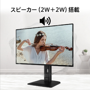 MSI PRO MP275PG E14 黒 PRO-MP275PG-E14-イメージ6