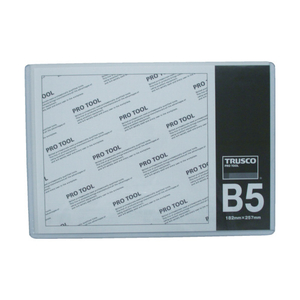 トラスコ 厚口カードケース Ｂ５ TRUSCO　厚口カードケース（硬質タイプ） THCCH-B5-イメージ1