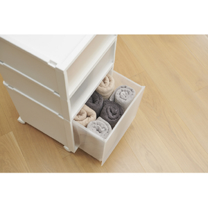 天馬 フィッツケース(2個組 30×20cm) ホワイト×クリア ﾌｲﾂﾂｹ-ｽFC40-3020WHCR2ｺｸﾞﾐ-イメージ11