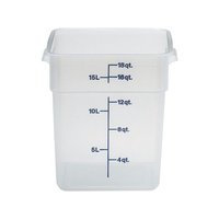 ＣＡＭＢＲＯ Cambro/角型 フードコンテナー本体 18SFSPP ナチュラル FC852LY-8696300