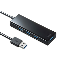 サンワサプライ 急速充電ポート付きUSB3．1 Gen1 ハブ ブラック USB-3H420BK