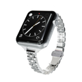 miak Apple Watch 42/41/40/38mm用JUBILEE METAL BAND シルバー SJEMA-W3840SL