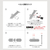 miak Apple Watch 42/41/40/38mm用JUBILEE METAL BAND シルバー SJEMA-W3840SL-イメージ9