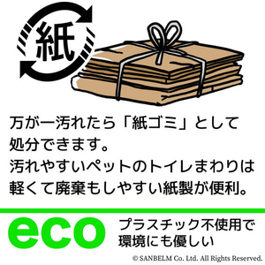 サンベルム わんちゃん用組み立てトイレ FCJ034T-イメージ10