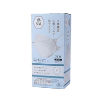 日翔 3D COLOR MASK -彩-SAI ホワイト30枚 FCT0521