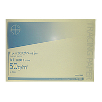 コクヨ ナチュラルトレーシングペーパー 中厚口(無地)A1 100枚 F803409-ｾ-T56N