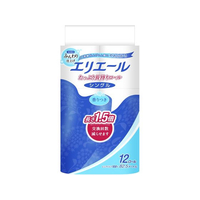 大王製紙 エリエール トイレットティシュー 長持ち シングル 82.5m 12ロール FC101RL