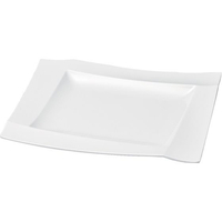 若泉漆器 ニューホワイト 渕付長角皿 40cm FC930KY-0261700