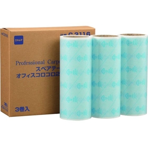 ニトムズ スペアテープオフィスコロコロフロアクリン240 3巻入 FC906JC-1587606-イメージ1