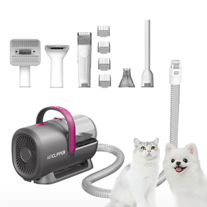 PETKIT Pet Grooming Kit 5-in-1 Airclipper 電源コード式 グレー LM4バリカンクリ-ナ- PETKIT Pet Grooming Kit 5-in-1 Airclipper 電源コード式 グレー LM4バリカンクリ-ナ-
