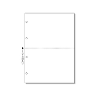 ヒサゴ マルチプリンタ帳票 A4 白紙 2面 4穴 2500枚 FC91581-BPE2003