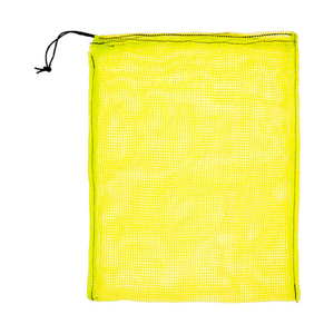 トラスコ メッシュ袋　小　１枚入　３９Ｘ５５ｃｍ　目合４ｍｍ　黄 MH-S-1-Y-イメージ2