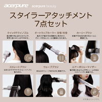 AIイオンスタイリングドライヤー DS744-10W Acerpure