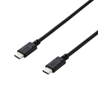 エレコム USB2．0ケーブル(C-C、PD対応) 1．5m ブラック MPA-CC15PNBK