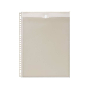 ライオン事務器 ポッケde整理 A4フタ付1ポケット NP-1M 2枚 FCU7684-NP-1M-イメージ1