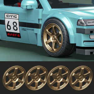マテル JHF62 マテル ブリックショップ ホットウィール カスタム '90 ホンダ シビック EF シビック EF HWBSｶｽﾀﾑ90ﾎﾝﾀﾞｼﾋﾞﾂｸEF-イメージ13