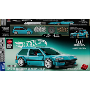 マテル JHF62 マテル ブリックショップ ホットウィール カスタム '90 ホンダ シビック EF シビック EF HWBSｶｽﾀﾑ90ﾎﾝﾀﾞｼﾋﾞﾂｸEF-イメージ14
