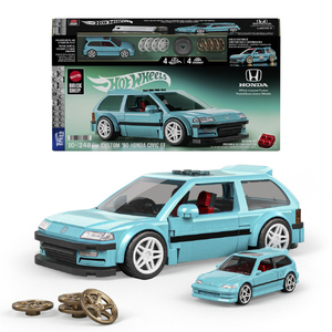 マテル JHF62 マテル ブリックショップ ホットウィール カスタム '90 ホンダ シビック EF シビック EF HWBSｶｽﾀﾑ90ﾎﾝﾀﾞｼﾋﾞﾂｸEF-イメージ3