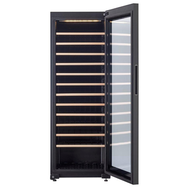 フィラディス 【右開き】ワインセラー(111本収納) フォルスタージャパン カジュアルプラスシリーズ ブラック FJC-310GS(BK) 右開き