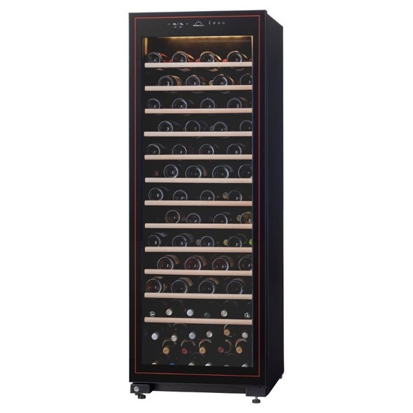 フィラディス 【右開き】ワインセラー(111本収納) フォルスタージャパン カジュアルプラスシリーズ ブラック FJC-310GS(BK) 右開き