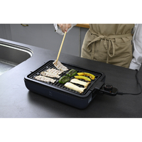 YAMAZEN CLIKM125E3GYR ホットプレート 煙の少ない焼肉グリル e