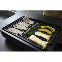 YAMAZEN CLIKM125E3GYR ホットプレート 煙の少ない焼肉グリル e