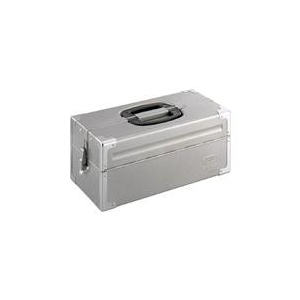 ＴＯＮＥ ツールケース（メタル）　V形2段式　シルバー BX322SV-イメージ1