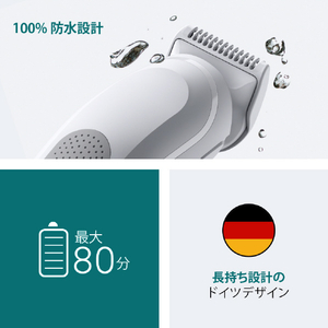 BRAUN ボディグルーマー ライトグレー BG3530-イメージ8