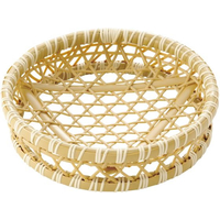 萬洋 樹脂 六ツ目オードブル 9寸 白 91-170B FC256LC-1100910