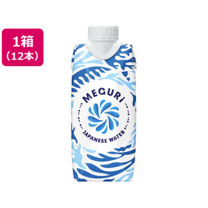 伊藤園 MEGURI 水 キャップ付き紙パック 330mL×12本 FCK219D-イメージ1
