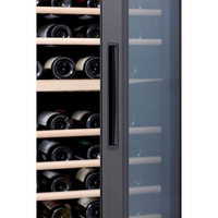 フィラディス FJC-366GD(BK) 【右開き】ワインセラー(122本収納